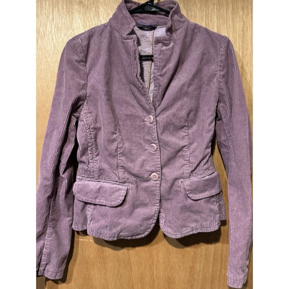 Weekend Max Mara Corduroy‎ Jacket Lavender 8